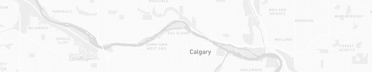 Map of Calgary